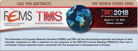 TMS & FEMS2018 TMS & FEMS 2018